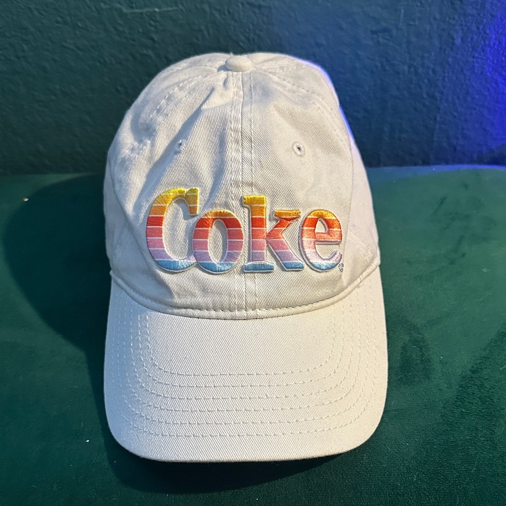 Coke White Hat